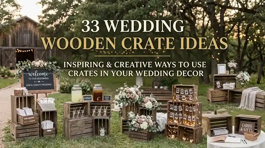 Wedding Wooden Crate Ideas
