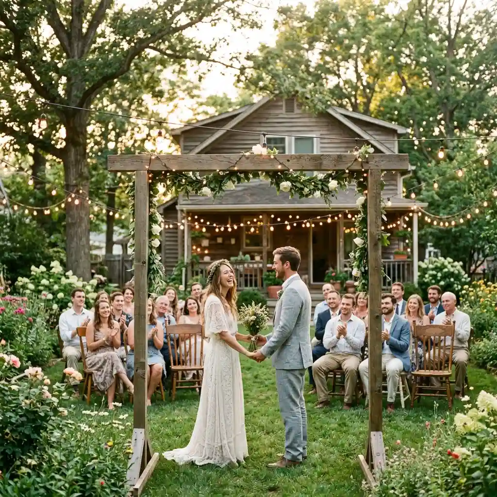 1 Host Your Wedding in Your Own Backyard optimized