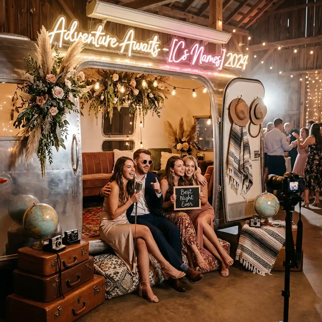 18 Create a Wildly Creative Wedding Photo Booth optimized