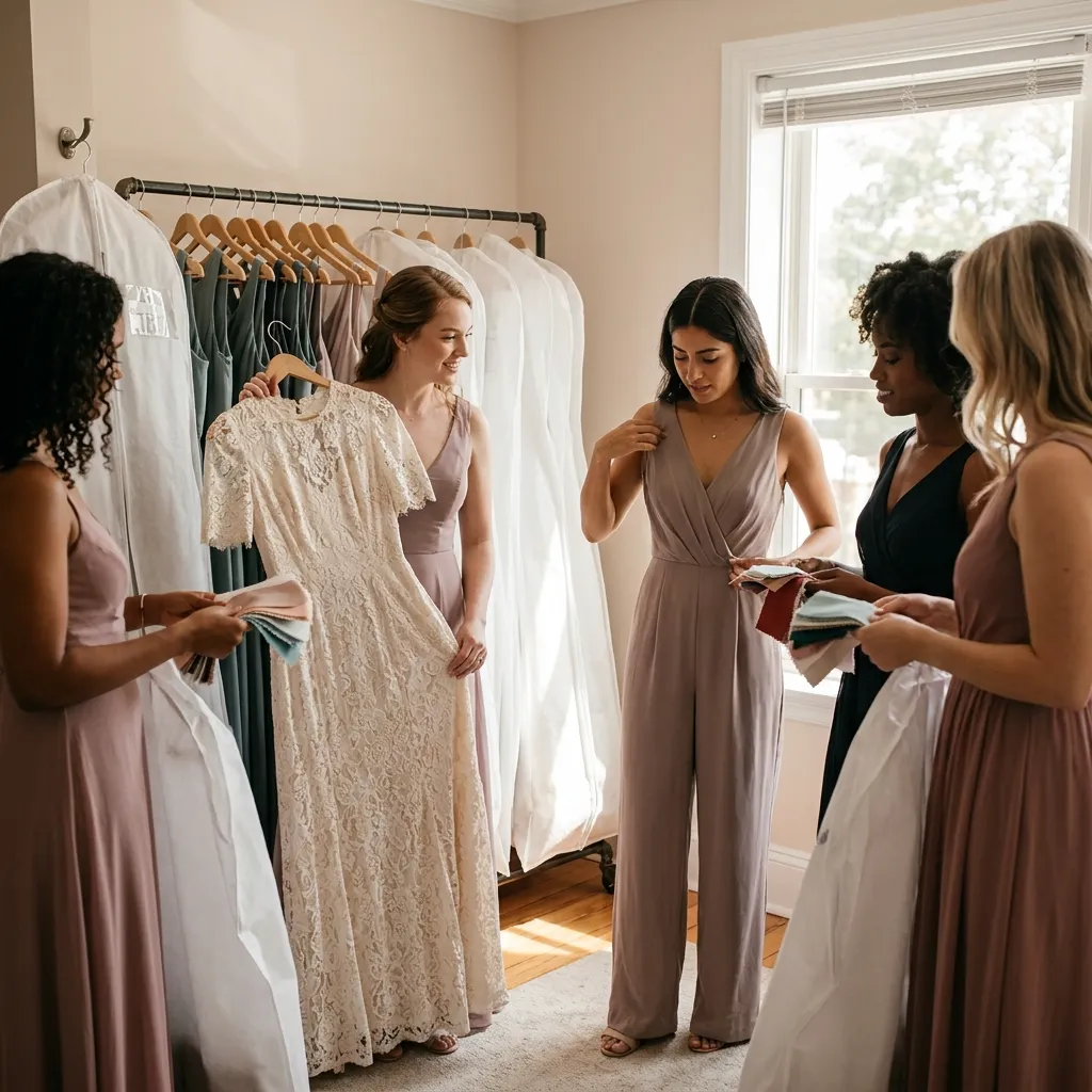 19 Skip Matching Bridesmaids Dresses optimized