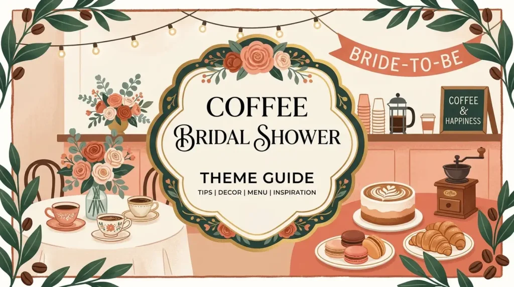 Coffee Bridal Shower theme
