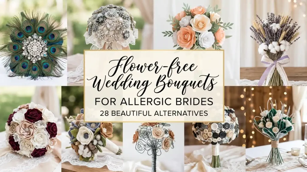 Flower-Free Wedding Bouquets