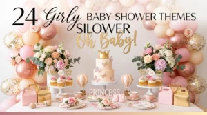 Girly Baby Shower themes