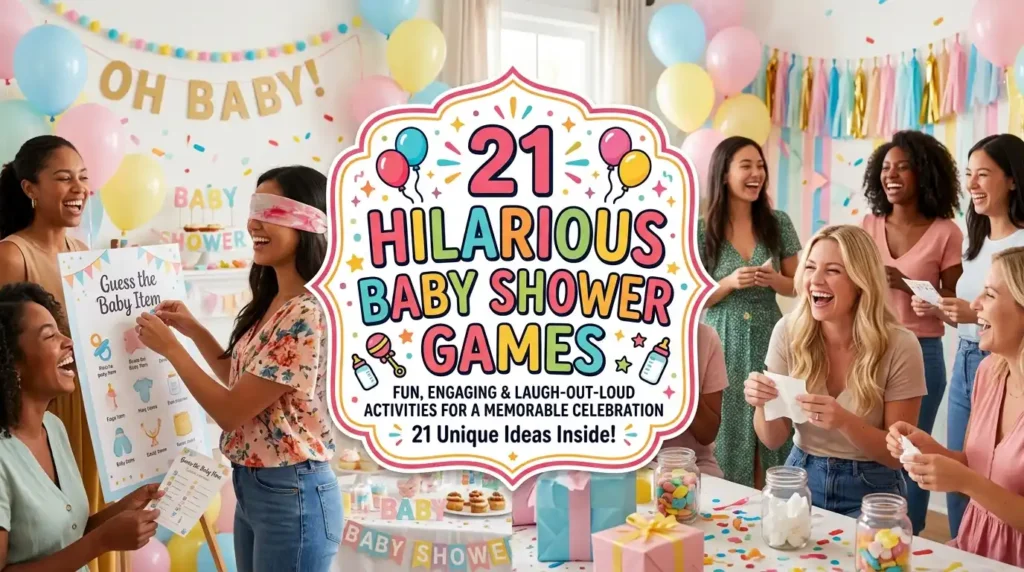 Hilarious Baby Shower Games