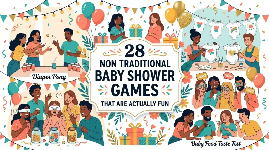 Non Traditional Baby Shower Games