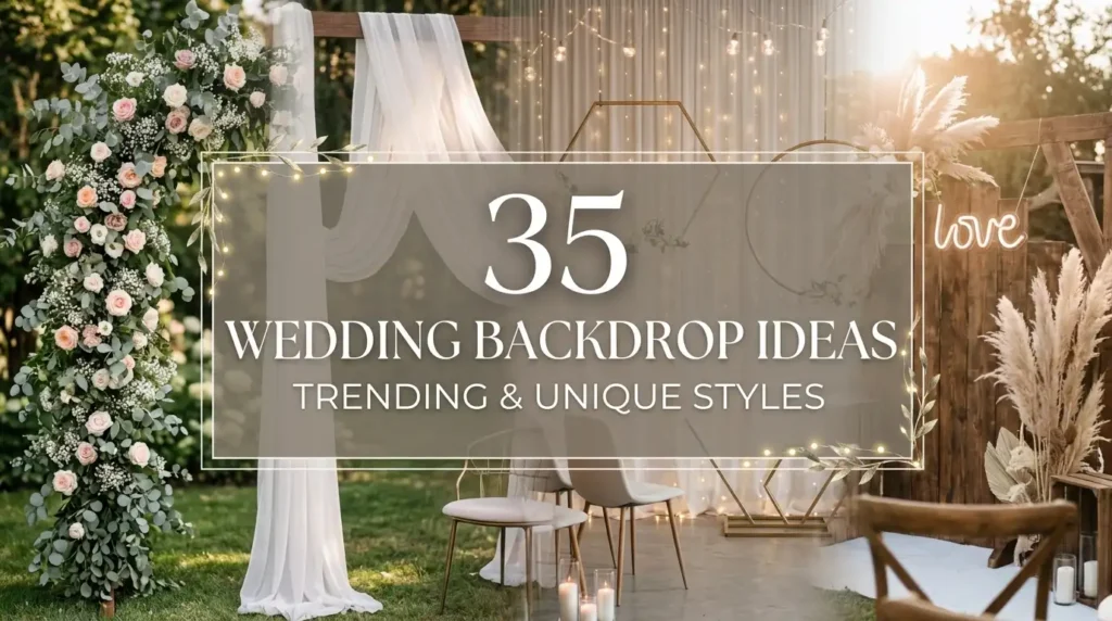 Wedding Backdrop Ideas