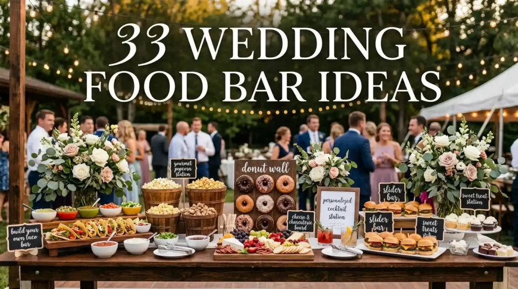 Wedding Food Bar ideas